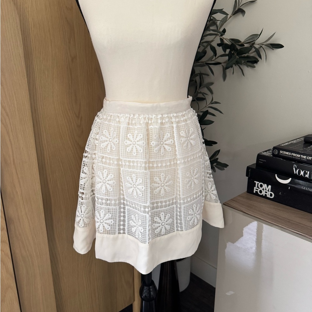 Elizabeth and James Flower Skirt